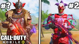 Ranking Every Gunzo Skin In Cod Mobile! Worst To Best!