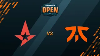 Astralis vs Fnatic - Dust 2 - Upper Bracket Semi-Final - DreamHack Open Fall 2020