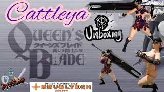 Unboxing de Cattleya del anime Queen Blades  de la línea Revoltech.