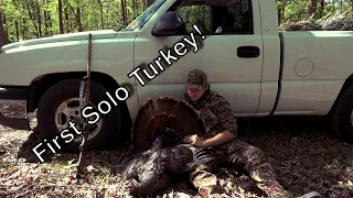First Gobbler on my own!! | Missouri Public Land Turkey Hunting