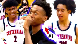 Would #1 Player Have Stopped This 40 PT BLOWOUT? Centennial Guards LIGHT UP vs Long Beach Poly