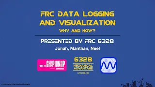 FRC Data Logging and Visualization (2024) - FRC 6328 FIRST Championship Conference