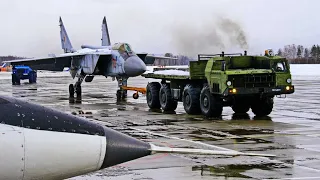 МиГ-31 Один полетный день. MIG-31 Ground Maintenance