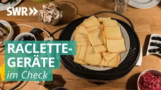 Raclette-Grills im Test: Anwendung, Sicherheit und Brutzel-Ergebnis | Marktcheck SWR