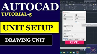 How to Set Units in mm/feet/meter in AutoCAD | AutoCAD units | HOW TO SET UNIT IN AUTOCAD IN HINDI