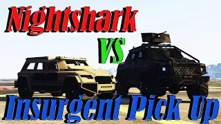 Gta 5 Online | Insurgent Pick Up Custom Vs Nightshark - Armor, Speed, And More - Which To Buy??