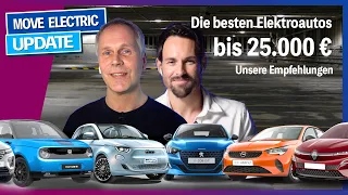 Die besten Elektroautos bis 25.000 Euro - Top 10 - und unser persönlicher Favorit