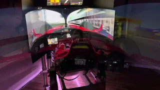 Govee + SimHub Sim Lighting, Motion Simulator Assetto Corsa  Hot Lap Abu Dhabi Formula Hybrid 23