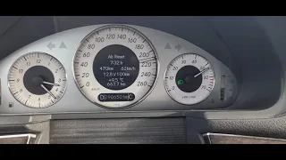 w211 e240 T max speed 220 km/h mercedes benz e240 T