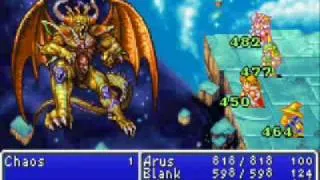 Final Fantasy 1 (GBA) Final Boss: Chaos