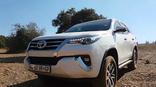 First drive with the Toyota Fortuner at Hennops 4x4
