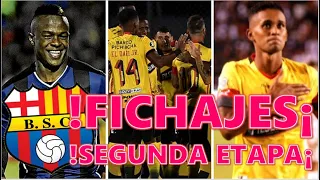 !FICHAJES PARA LA SEGUNDA ETAPA QUE PODRIA TENER BARCELONA SC¡ - TEMPORADA 2022.