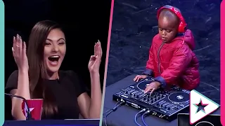 THREE Year Old Gets GOLDEN BUZZER on South Africa's Got Talent!