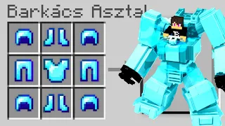 MINECRAFT DE EXTRÉM ROBOTOT KÉSZÍTHETSZ!