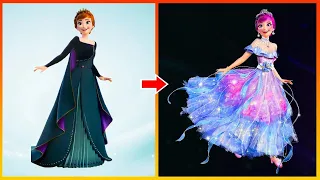 Elsa and Anna: What's Special About Their New Outfits? | Amazing WOW
