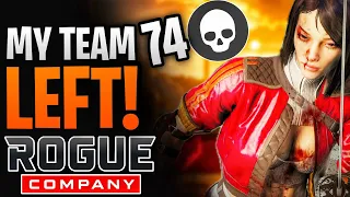 Rogue Company | My ENTIRE Team Left & This Happened.. 74 KILLS 13K DAMAGE Ronin Gameplay