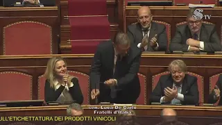 IL MINISTRO LOLLOBRIGIDA RISPONDE AL QUESTION TIME  SULLA TUTELA DEL MADE IN ITALY