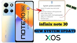 infini note 30 5g system update| how to system update in infinix note 30| xos 13 new update|