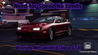 Need For Speed No Limits | Winning Mitsubishi Eclipse GSX | Last day of Crew Trials Event