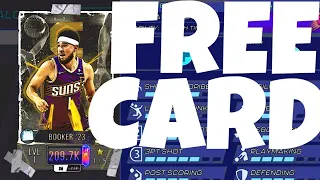 FREE DEVIN BOOKER CARD!!!! 🫠🤫 NBA 2K Mobile