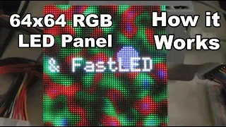 64x64 RGB LED Matrix Panel - SmartMatrix and Teensy 3.6