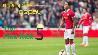 Memphis Depay - Amazing Free Kick Goal | Welcome to Manchester United