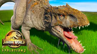 WALKA WSZYSTKICH MIĘSOŻERNYCH DINOZAURÓW NARAZ - Jurassic World Evolution 2