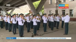 Қарағандыдағы Спасск оқу-жаттығу орталығында республикалық «Айбын» әскери-патриоттық жиыны өтеді