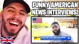 Brit Reacts to Funniest American Local News Interviews of All Time! (HILARIOUS)