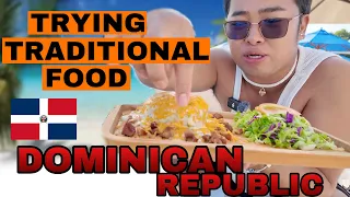 TRYING LOCAL FOOD IN DOMINICAN REPUBLIC + TOUR IN THE PINK STREET!