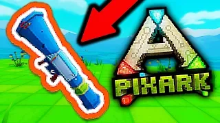 😍 ZDOBYŁEM NAJLEPSZE PRZEDMIOTY W GRZE! PIXARK PO POLSKU #32 | MINECRAFT DINOZAURY