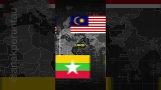 Malaysia vs Myanmar  #country #1v1 #malaysia #myanmar #shorts #edit #viral #trending
