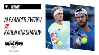 ALEXANDER ZVEREV vs KAREN KHACHANOV | Tennis | Day 9 - Highlights | Olympic Games - Tokyo 2020