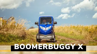 Fully Enclosed Mobility Scooter - Daymak Boomerbuggy X