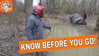 Winching 101 - Know before you Go!  Tips and Tricks for a successful recovery!