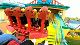 Naik Wahana Ekstrem. Roller Coaster || OCEAN PARK #DAILYVLOG#
