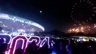 Net25 Countdown sa Philippine Arena! Happy 2024 Everyone #Fireworks #philippines #PhilippineArena