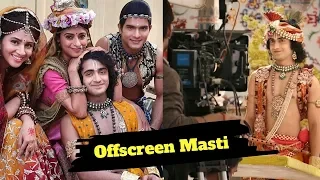 Radha Krishn Latest Offscreen Masti Sumedh Mudgalkar (Krishn), mallika Singh (Radha)