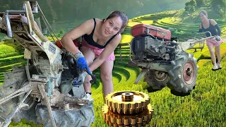 Genius Girl - Repair Complete Restoration Of Agricultural Plowing, Oil Engine Tractor / Meliora