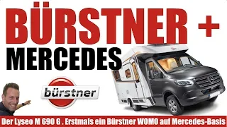 Top Wohnmobil. Bürstner Mercedes Lyseo M 690 2020. Sprinter-Basis. Automatik. Schwenkbad.