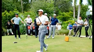 Tiger Woods STINGER CHALLENGE With Team TaylorMade | TaylorMade Golf