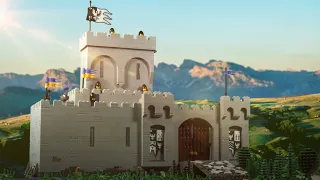 Lego Battle of the Black Falcons Castle