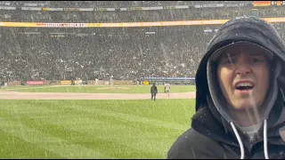 FLOODED RIVER and CRAZY SNOW at the Pirates home opener at PNC Park