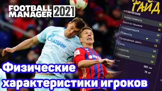 Физические характеристики игроков - Гайд Football Manager