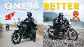 YOUR FIRST ADV: CB500X vs Himalayan