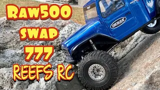 Reefs RC RAW500 swap to Direct Powered 777 Servo