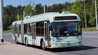 ПОЕЗДКА в троллейбусе БКМ-333 (БОРТ.№5523) маршрут №41