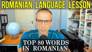 Top 80 Most Frequently Used Words in the Romanian Language