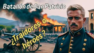 El batallón de San Patricio, los extranjeros que defendieron la soberanía mexicana.
