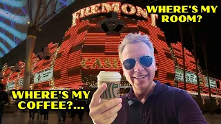 BRAND NEW! FREMONT HOTEL DOWNTOWN LAS VEGAS | Where's My Coffee? Where's My Room?